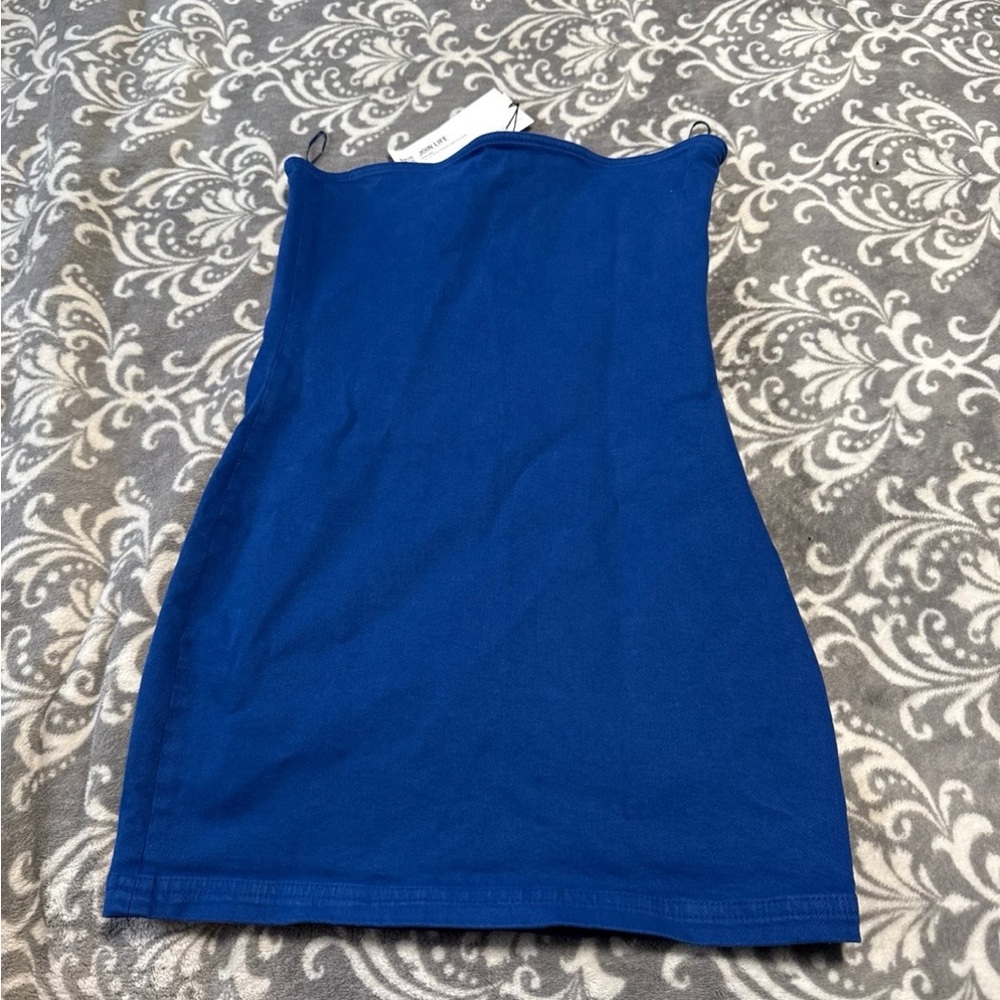 Zara Blue Mini Dress